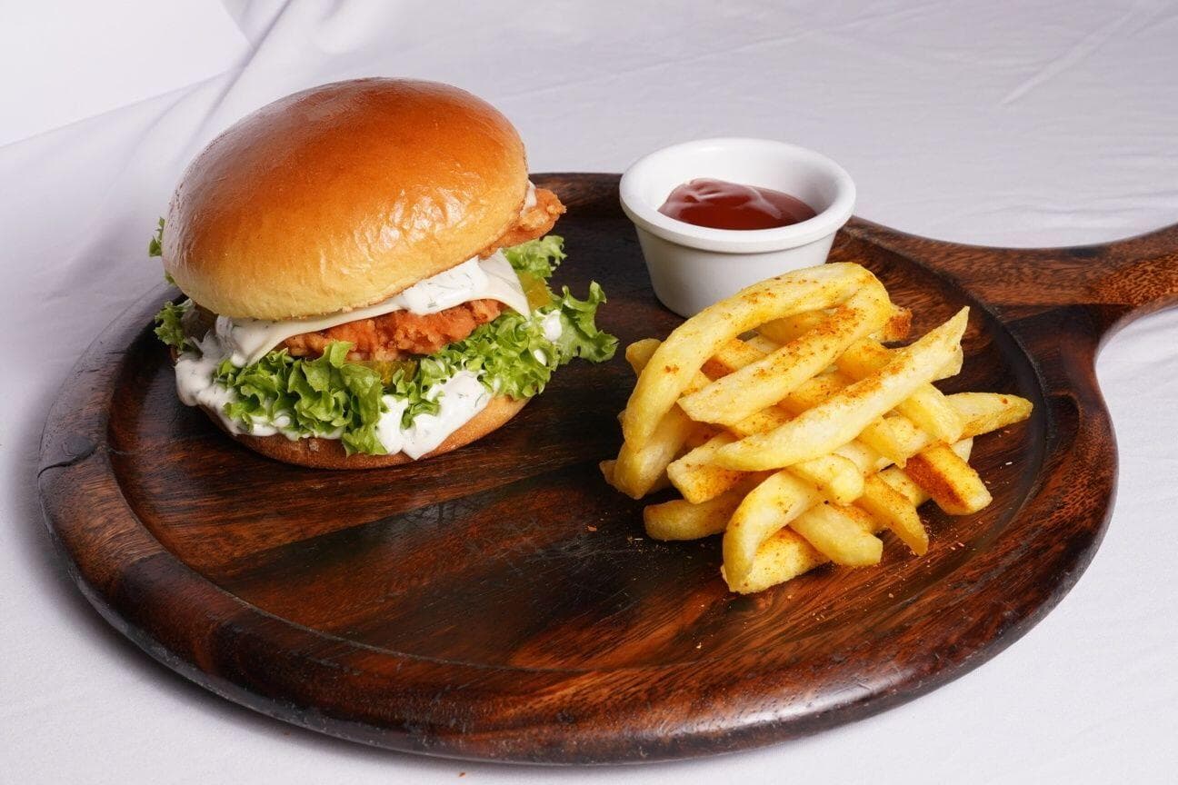Ranch Chicken Burger
