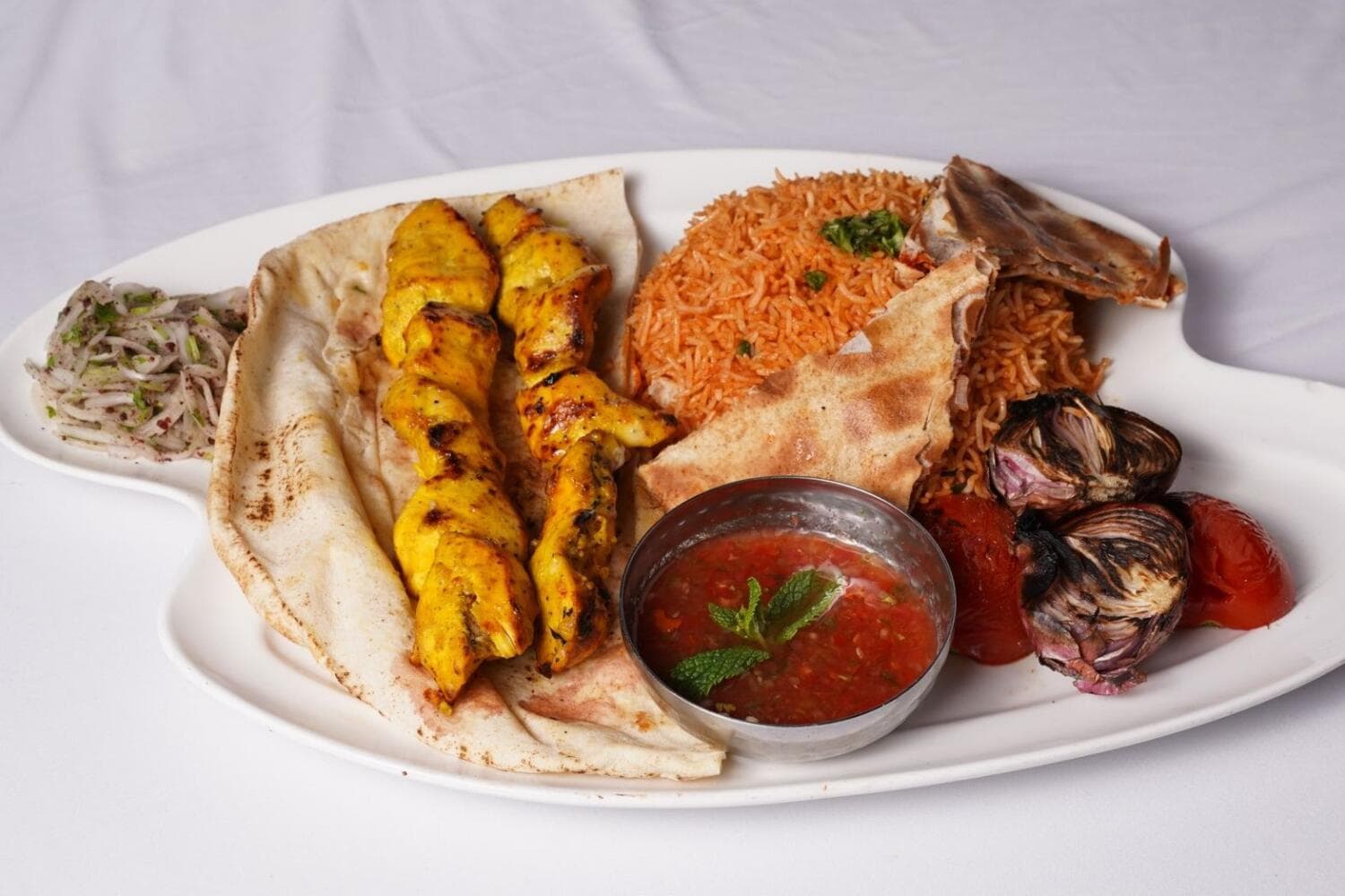 Shish Tawook Platter