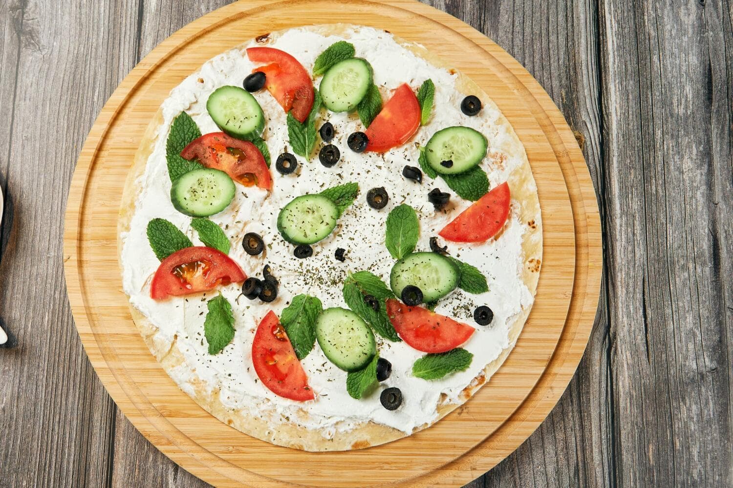 Labneh With Vegetables
