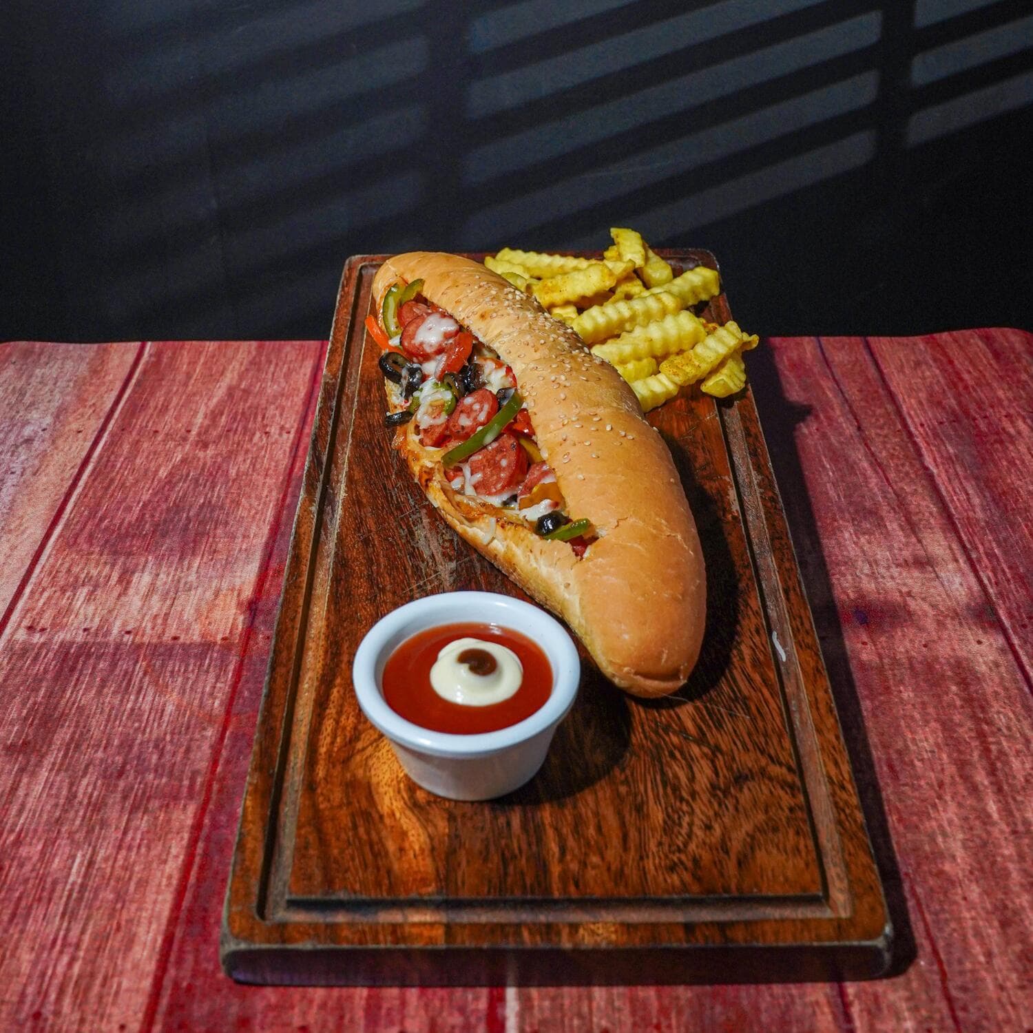 Mexican Hotdog Sandwich